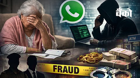 Old women losses 13 Crore in digital scam