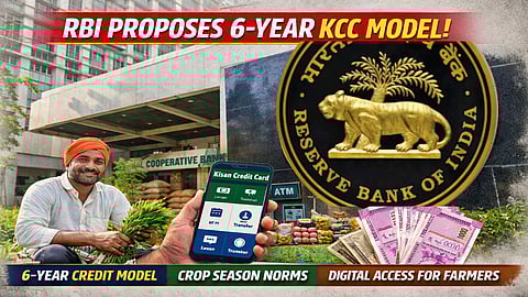 RBI's 6-Year Kisan Credit Card Model