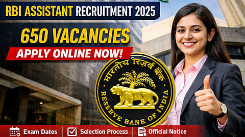 RBI Assistant Recruitment 2026
