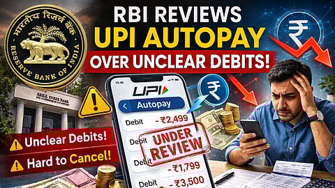 UPI Autopay - RBI