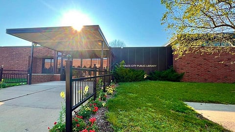 The Charles City Public Library. (Photo courtesy of First Security Bank and Trust)