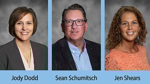 Jody Dodd, Sean Schumitsch and Jen Shears photos BankNews.com
