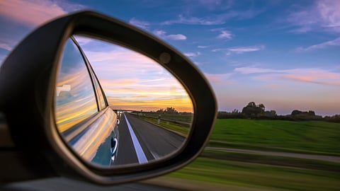 BankNews.com rearview stock image