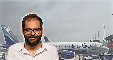 Kunal Kamra and indigo