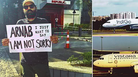 Kunal Kamra banned on Indigo and Air Vistara