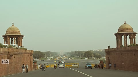 Central Vista - A view from Rashtrapati Bhawan