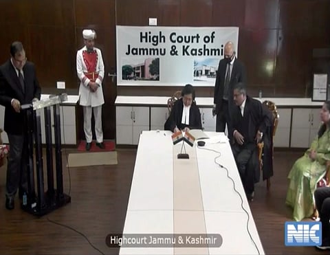 Oath taking ceremony of Mr Rajnesh Oswal