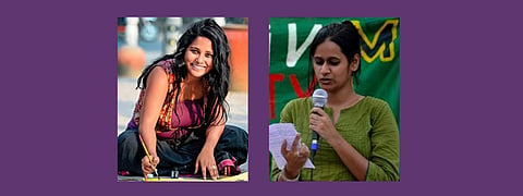 Devangana Kalita and Natasha Narwal- Pinjara Tod Members