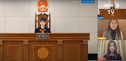 AI Court in Hangzhou, China