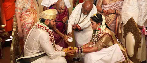 Nikhil Kumaraswamy wedding