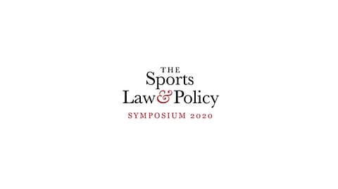 Sports Law & Policy Symposium, 2020