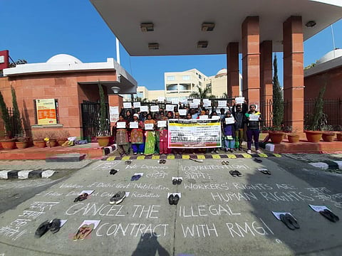 NLU Delhi Safai Karamcharis