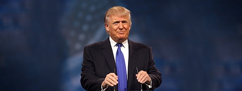 US President Donald Trump