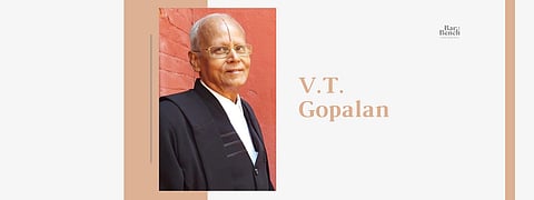 Senior Advocate VT Gopalan