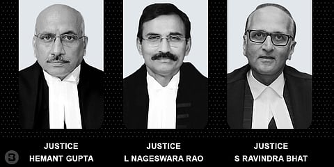 Hemant Gupta, L Nageswara Rao, S Ravindra Bhat