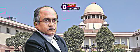 Prashant bhushan, Supreme Court Live