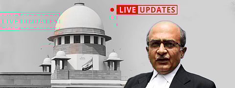 Prashant bhushan, Supreme Court LIVE