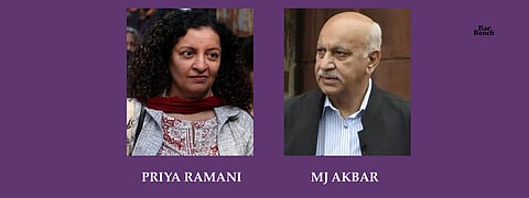 Priya Ramani and MJ Akbar