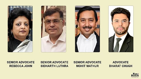 Sidharth Luthra, Rebecca John & Mohit Mathur speak on Career in Criminal Law Practice