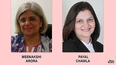 Meenakshi Arora and Payal Chawla