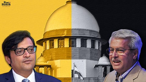 "Is there a special direction from CJI?" Senior Adv Dushyant Dave questions SC Registry on urgent listing of Arnab Goswami's plea