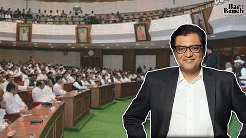Arnab Goswami v Maharashtra Assembly: Assistant Secy says he acted on Speaker's direction, SC mulls on whether Speaker should be served notice