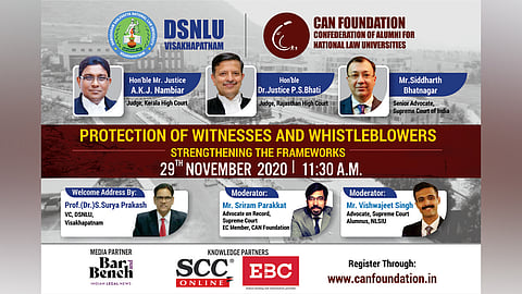CAN Foundation webinar on Whistleblower Protection