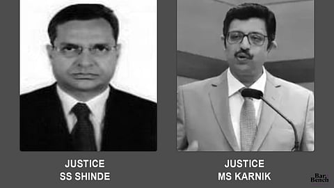 Justices SS Shinde and MS Karnik