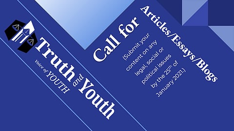 Call for Posts: Truth and Youth journal (Register by 15 Jan)
