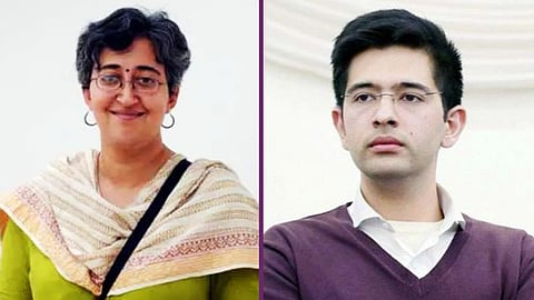 Atishi Marlena, Raghav Chadha