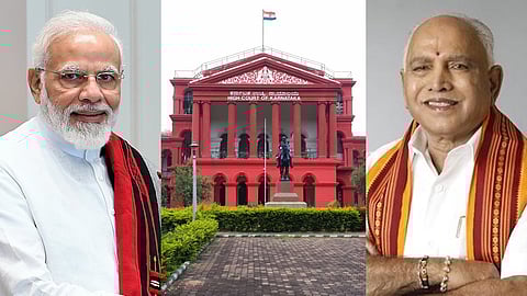 Narendra Modi, BS Yediyurappa and Karnataka High Court