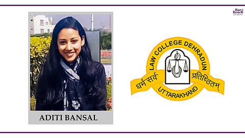 Know your Campus Ambassador: Aditi Bansal, Law College Dehradun