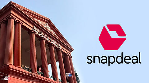 Intermediary under IT Act not liable for actions of vendors in online marketplace: Karnataka HC quashes case against Snapdeal, directors