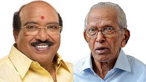 Vellapally Natesan and MK Sanoo