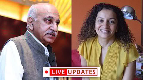 MJ Akbar, Priya Ramani, Live Updates