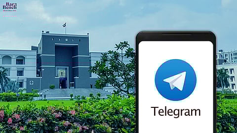 Gujarat High Court, Telegram
