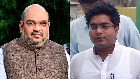 Amit Shah and TMC MP Abhishek Banerjee