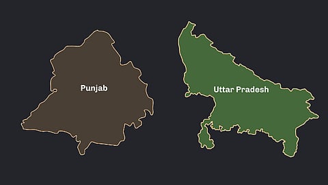 Punjab and UP