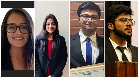 Ms. Purnima Mathur, Ms. Aiyushi Sahani, Mr. Arjun Sahni and Mr. Rhythm Katyal