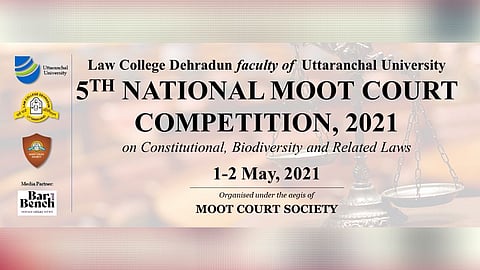 Law College Dehradun's 5th National Moot Court Competition on Constitutional Law, 2021
