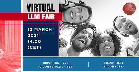 Attend: Law Schools Global League virtual LL.M. Fair (March 12)