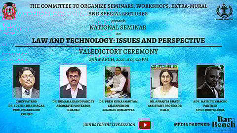 Event Report: RMLNLU's National Seminar on Law & Technology, 2021