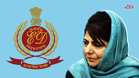 Mehbooba Mufti, ED