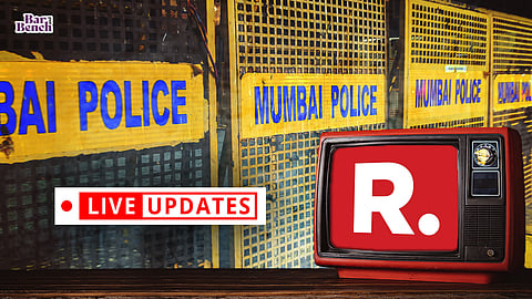 Republic tv, Mumbai Police LIVE