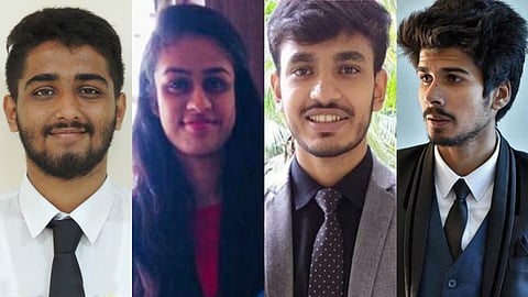 Darshan Upadhyaya, Moon Mishra, Kunwar Kushagra Shrivastava and Neil Madhav Goswami