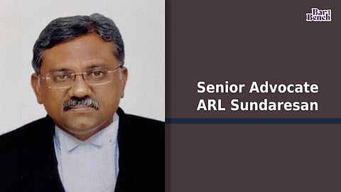 Senior Advocate ARL Sundaresan