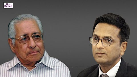 Soli Sorabjee and Justice Chandrachud