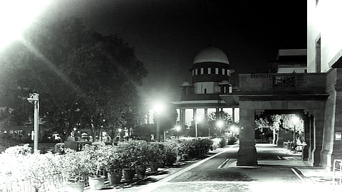 Supreme Court at night