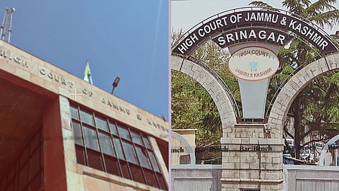 Jammu and srinigar benches of Jammu and Kashmir High Court