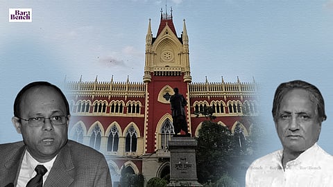 Kishore Datta and Ashok Kumar Deb with Calcutta HC